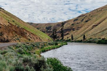 Rural desert landscape from Yakima County, Washington