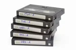 Computer backup tapes for data recovery